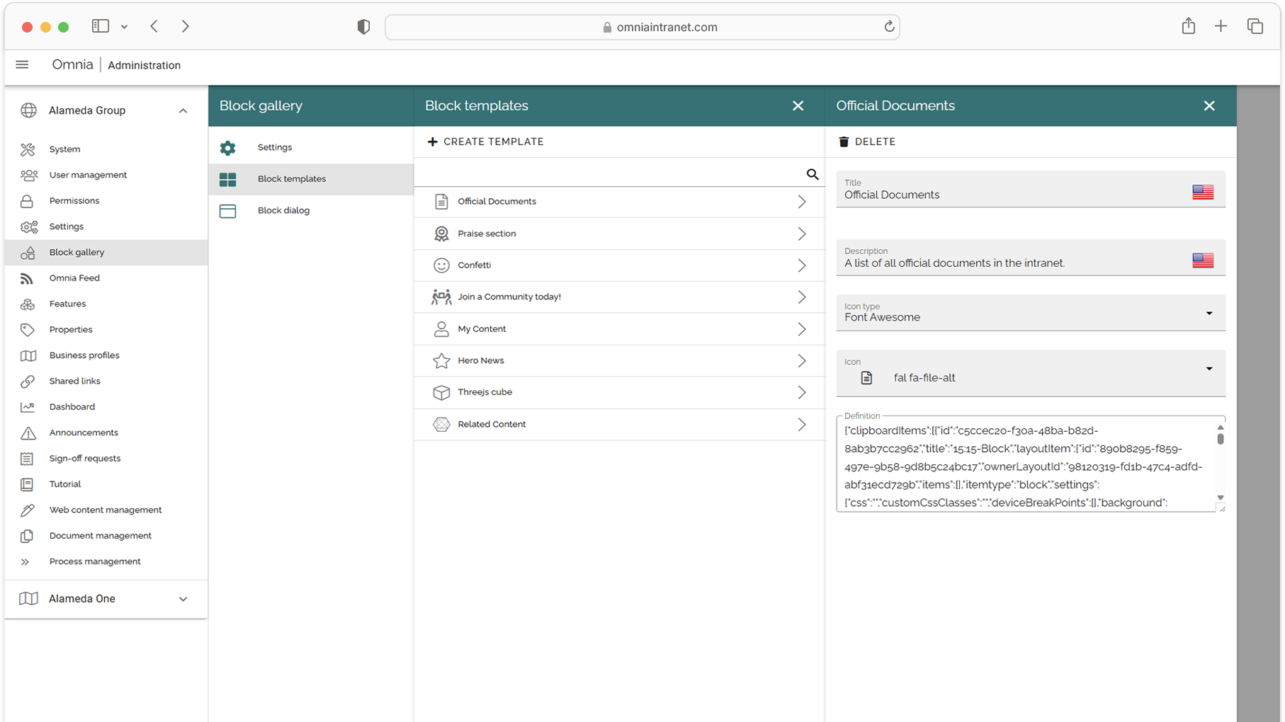 Block Gallery: Keep pages consistent with reusable block templates—making publishing faster, easier, and more aligned. Block Gallery: Keep pages consistent with reusable block templates—making publishing faster, easier, and more aligned.