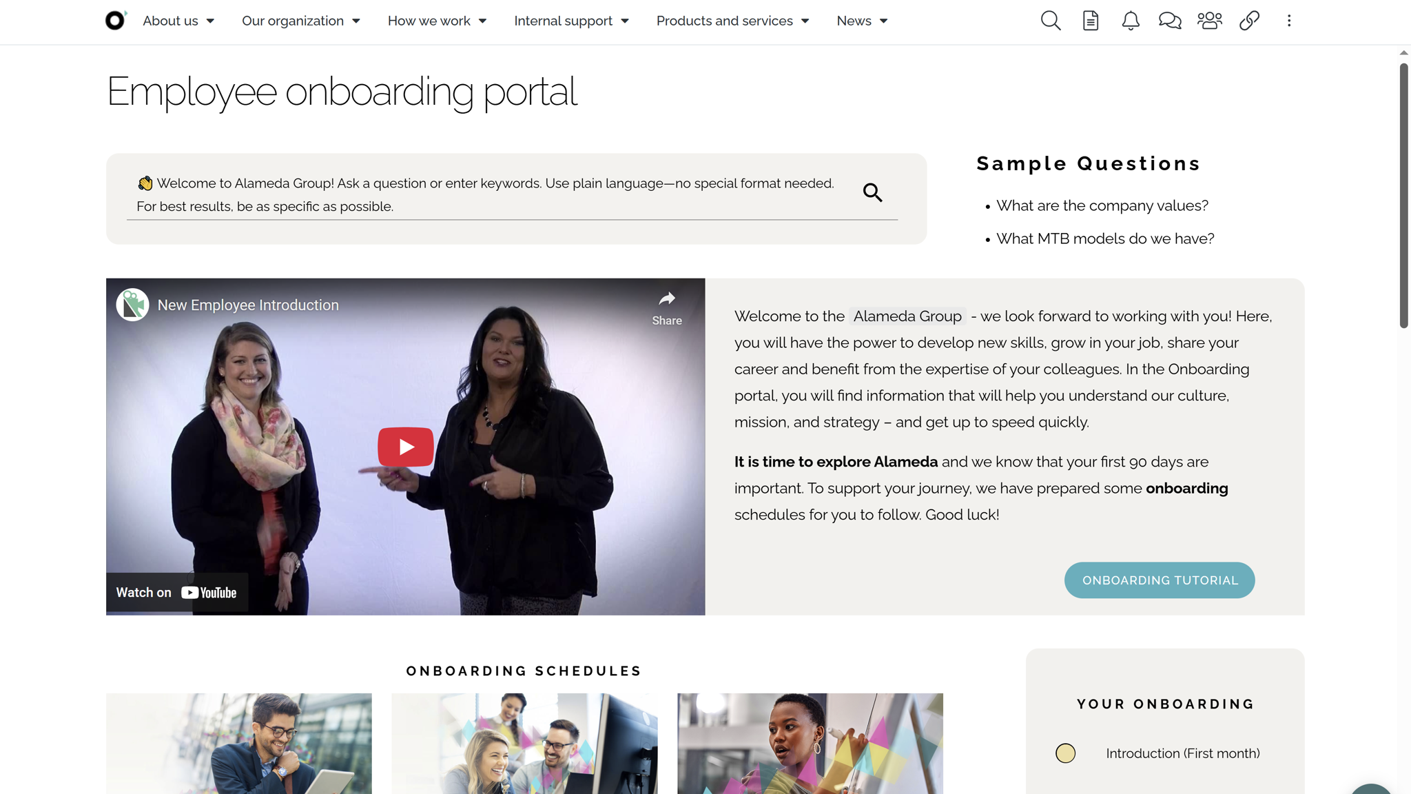 Social intranet tools for onboarding, featuring a customizable portal with welcome packs, tutorials, and company policies. Social intranet tools for onboarding, featuring a customizable portal with welcome packs, tutorials, and company policies.