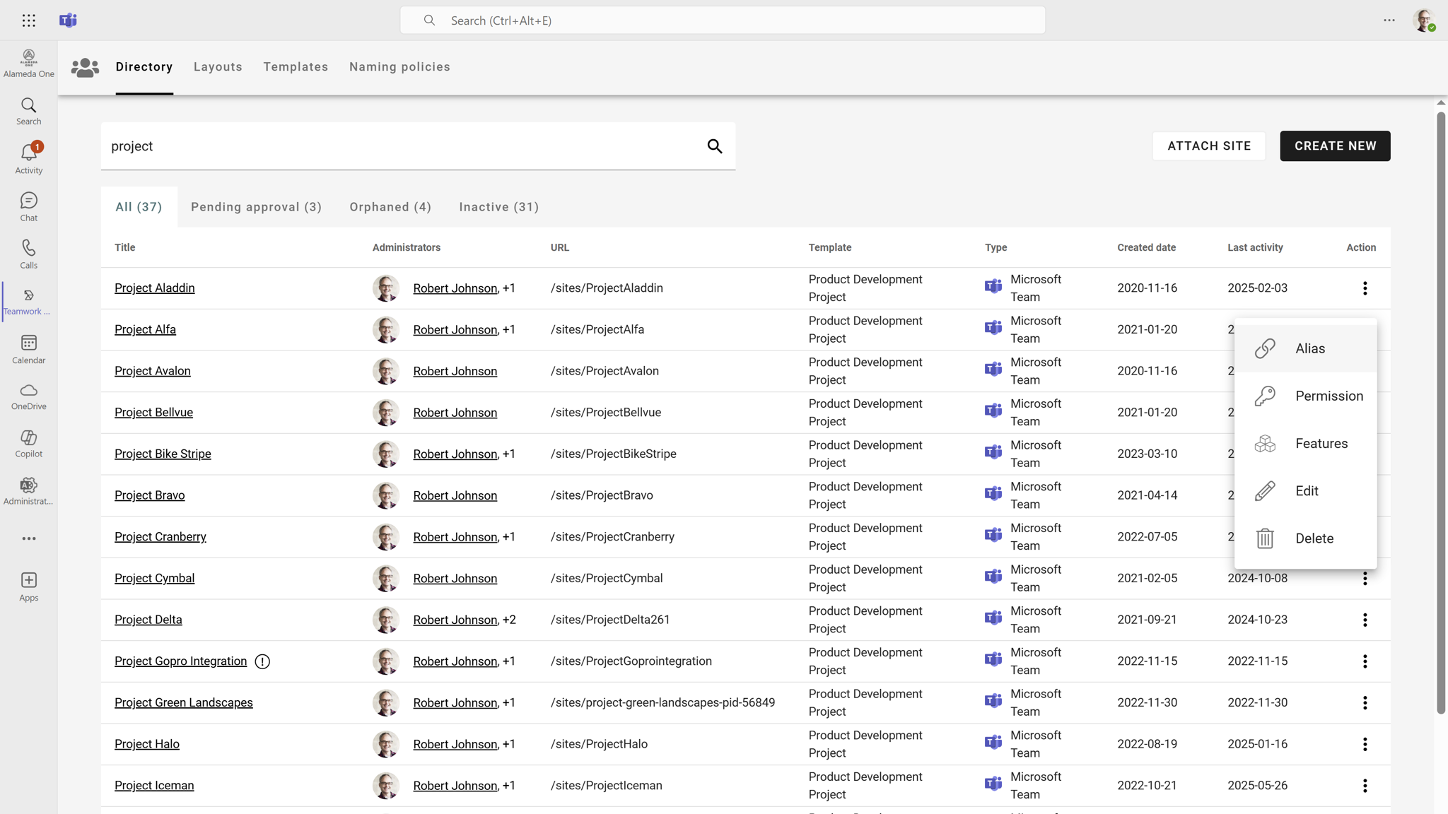 Omnia comes with enhanced Teams governance for administrators. Omnia comes with enhanced Teams governance for administrators.