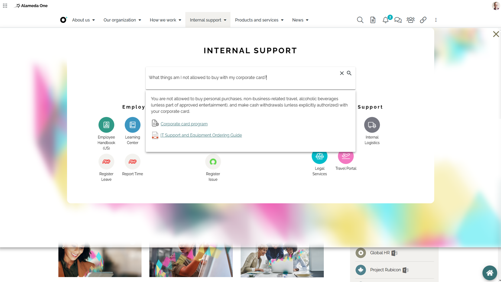 Intranet UX Example: Semantic search with AI-driven results improves findability and user satisfaction. Intranet UX Example: Semantic search with AI-driven results improves findability and user satisfaction.