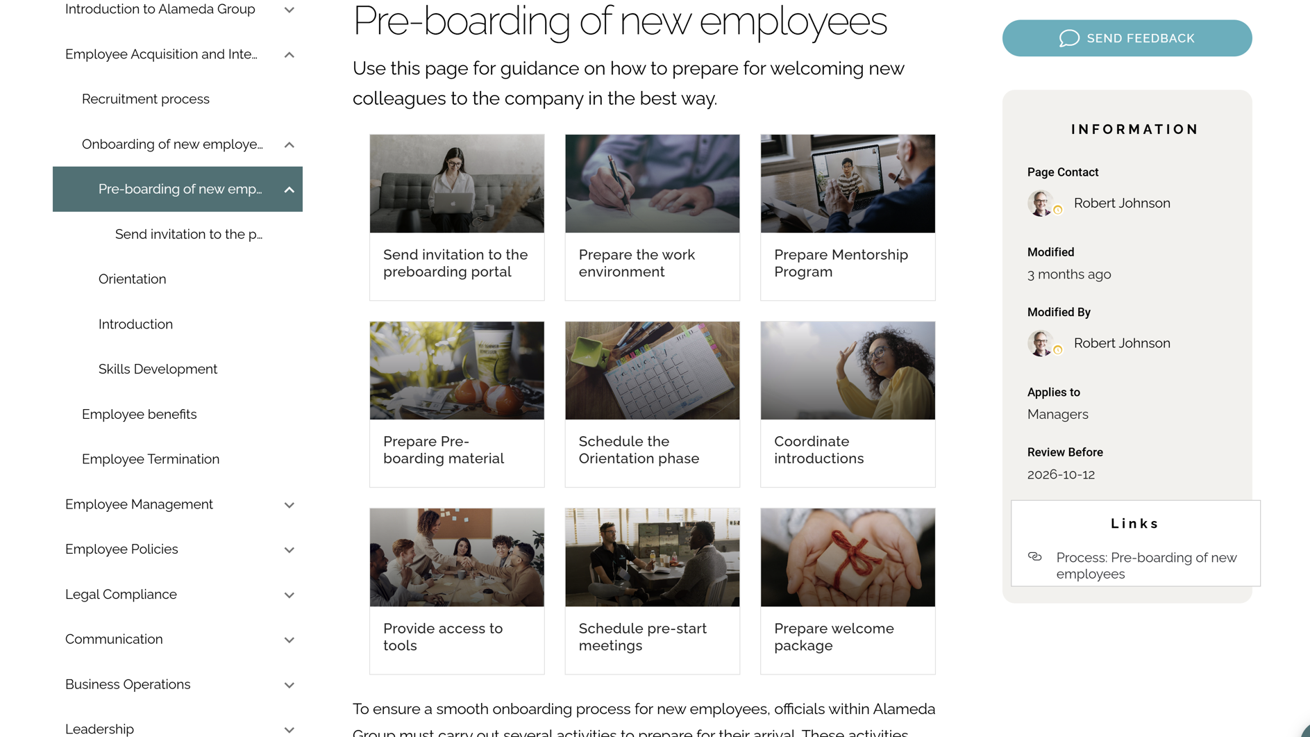 Manager handbook intranet page with leadership frameworks, guidance, and decision-support tools Manager handbook intranet page with leadership frameworks, guidance, and decision-support tools