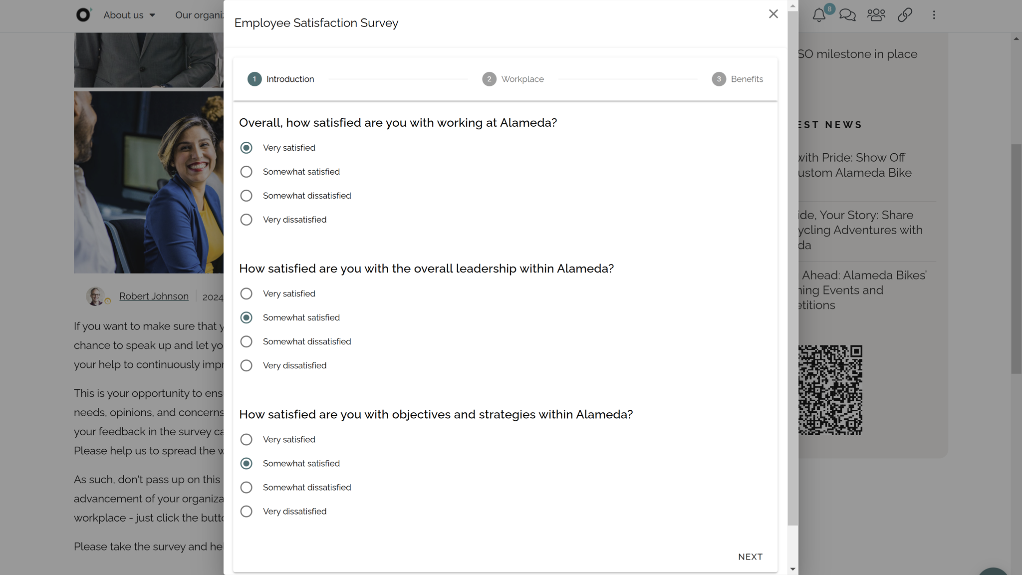 HR Intranet Best Practice: Employee engagement software with polls and surveys captures employee feedback and strengthens engagement. HR Intranet Best Practice: Employee engagement software with polls and surveys captures employee feedback and strengthens engagement.